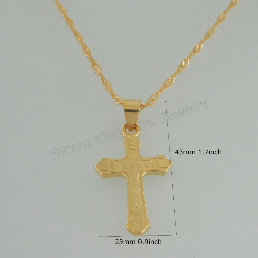 Min order 10$/ - YELLOW GOLD OVERLAY COATED 18" TWIST WATER WAVE NECKLACE & CUTE JESUS CROSS GOD PENDANT HANG 1.7"
Min order 10$/ - YELLOW GOLD OVERLAY COATED 18" TWIST WATER WAVE NECKLACE & CUTE JESUS CROSS GOD PENDANT HANG 1.7"