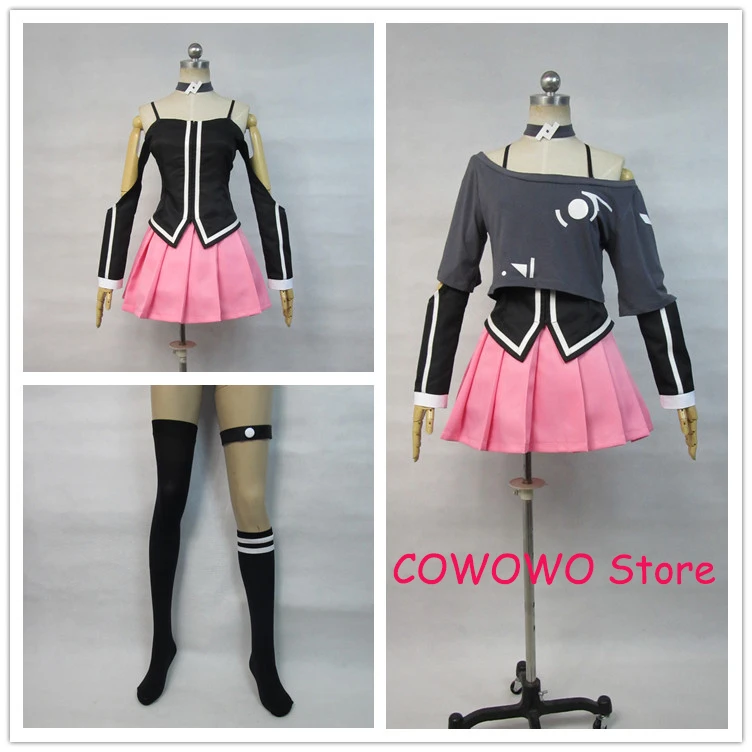 Anime! Vocaloid3 Miku IA Formula Suit Lolita Lovely Sexy Uniform Cosplay Costume Summer Women Dailydress Free Shipping
Anime! Vocaloid3 Miku IA Formula Suit Lolita Lovely Sexy Uniform Cosplay Costume Summer Women Dailydress Free Shipping