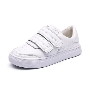 Girls Shoes Genuine Leather Casual White School Shoes For Kids 2019 Spring Summer Baby Soft Boys Sport Shoes Children Sneakers 
Girls Shoes Genuine Leather Casual White School Shoes For Kids 2019 Spring Summer Baby Soft Boys Sport Shoes Children Sneakers