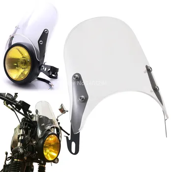 5-7" Retro Cafe Racer Windshield Compact Headlight Fairing Insturment Visor For Honda Royal Yamaha XJR 1300 Suzuki GSX 1400
5-7" Retro Cafe Racer Windshield Compact Headlight Fairing Insturment Visor For Honda Royal Yamaha XJR 1300 Suzuki GSX 1400