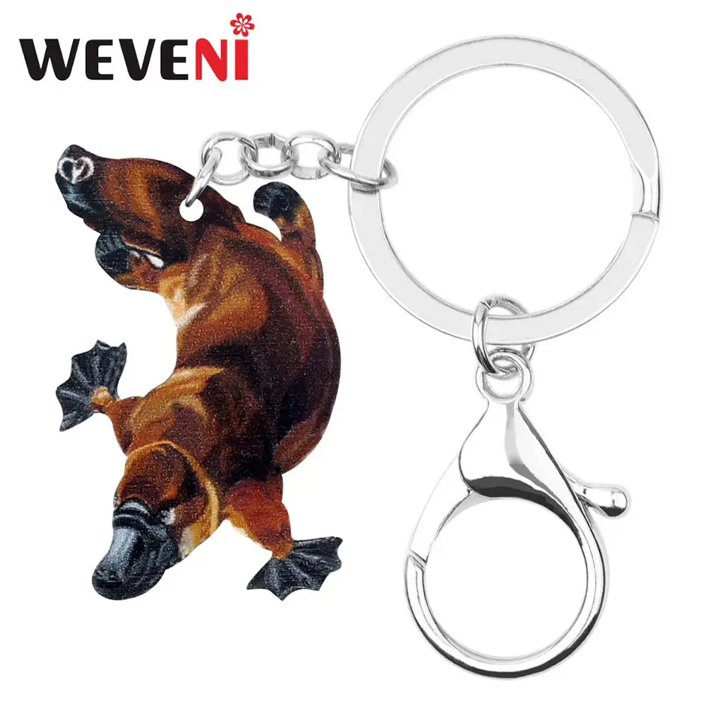 WEVENI Acrylic Unique Australia Duckbill KeyChain Key Rings Cute Animal Jewelry For Women Girls Teens Charms Gift Souvenir
WEVENI Acrylic Unique Australia Duckbill KeyChain Key Rings Cute Animal Jewelry For Women Girls Teens Charms Gift Souvenir