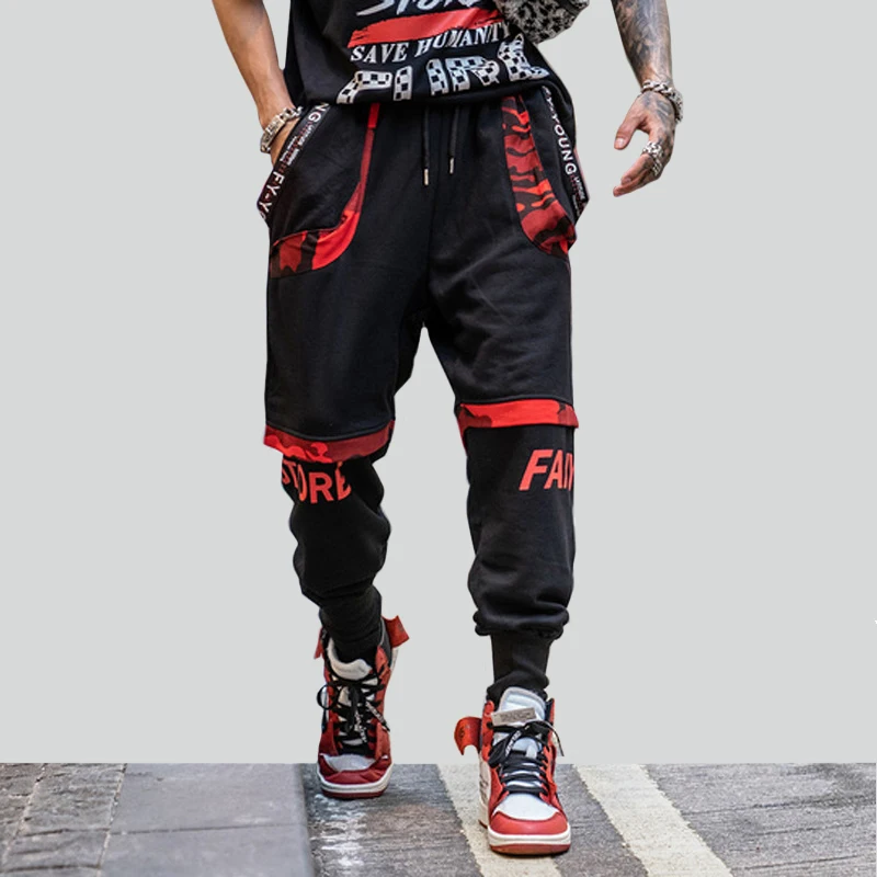 Streetwear Patchwork Pants Men Joggers Harajuku Sweatpant Pants Male Hip Hop Trousers Sweat Harlan Pant Men XD235
Streetwear Patchwork Pants Men Joggers Harajuku Sweatpant Pants Male Hip Hop Trousers Sweat Harlan Pant Men XD235