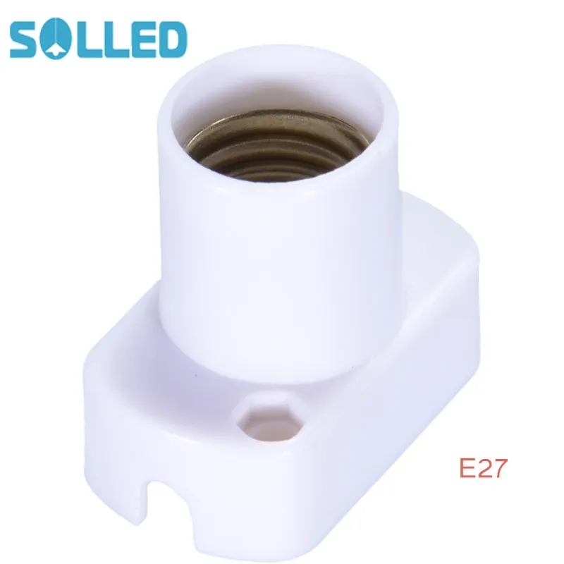 SOLLED High Quality White Square Lamp Holder for E17 LED Light Bulbs Aging-Test Light Base
SOLLED High Quality White Square Lamp Holder for E17 LED Light Bulbs Aging-Test Light Base