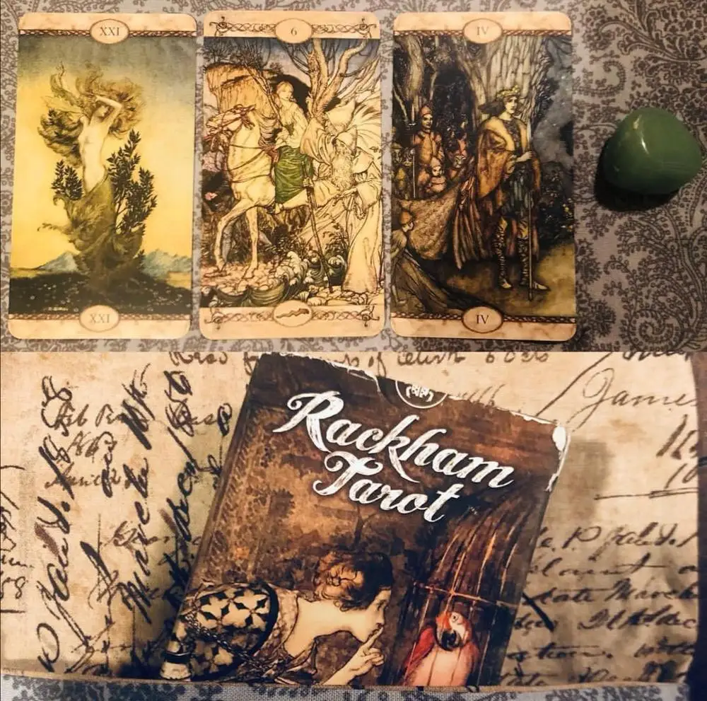 Rackham Tarot Deck Playing Tarot Cards 100% Original Magical Board Game Family Xmas Birthday Gift
Rackham Tarot Deck Playing Tarot Cards 100% Original Magical Board Game Family Xmas Birthday Gift