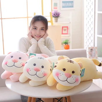 Candice guo! super cute plush toy cartoon smiling shy tiger papa style soft stuffed doll pillow cushion birthday Christmas gift
Candice guo! super cute plush toy cartoon smiling shy tiger papa style soft stuffed doll pillow cushion birthday Christmas gift