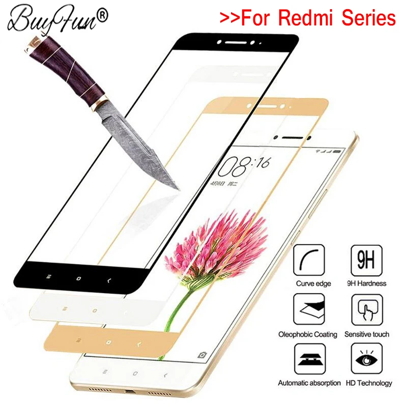 Full Cover Tempered Glass for Redmi 3 4a 4x Screen Protector for Xiaomi Red Mi Note 3 4 4x 5a Pro Protective Front Film Guard
Full Cover Tempered Glass for Redmi 3 4a 4x Screen Protector for Xiaomi Red Mi Note 3 4 4x 5a Pro Protective Front Film Guard