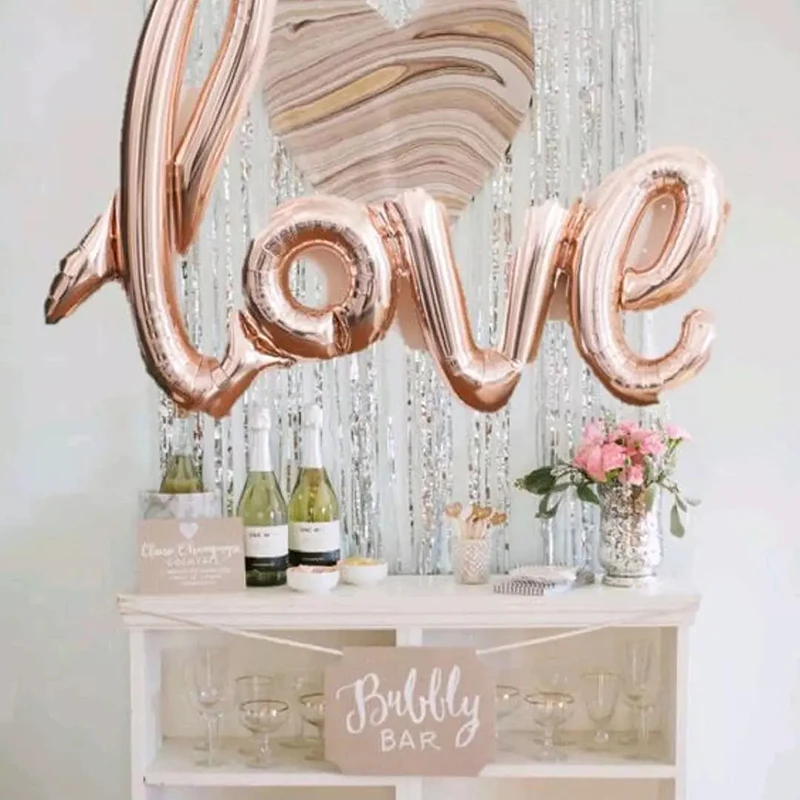 Large LOVE Letter Foil Balloons Wedding Decoration Heart Ballons Valentines Birthday Party Decorations Adult Party Supplies
Large LOVE Letter Foil Balloons Wedding Decoration Heart Ballons Valentines Birthday Party Decorations Adult Party Supplies