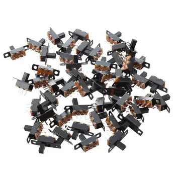 50 Pcs x DC 50V 0.52 Position 1P2T SPDT Panel PCB Vertical Slide Switch 3 Pin
50 Pcs x DC 50V 0.52 Position 1P2T SPDT Panel PCB Vertical Slide Switch 3 Pin