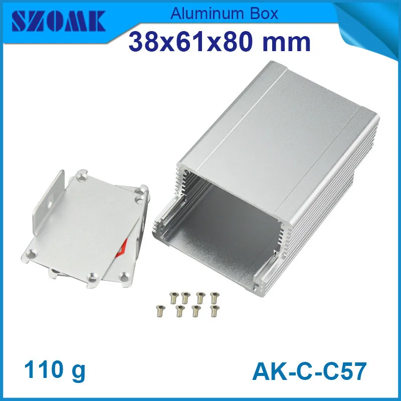 10pcs/lot aluminium amplifiers housing for electronics control box for power supply 38*61*80mm
10pcs/lot aluminium amplifiers housing for electronics control box for power supply 38*61*80mm