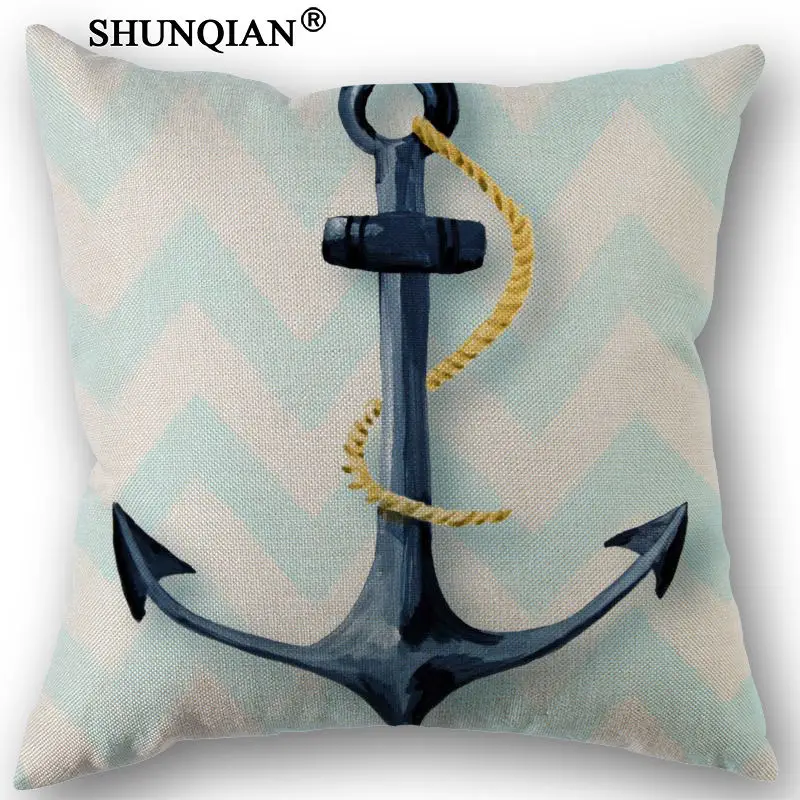 New Custom Anchor Canvas pillowcase Wedding Decorative PillowCase 45x45cm one sides Cotton Linen Pillow Cover
New Custom Anchor Canvas pillowcase Wedding Decorative PillowCase 45x45cm one sides Cotton Linen Pillow Cover