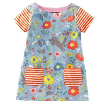 2017 Children clothing short sleeve girls dress fashion dresses 6pcs/lot
2017 Children clothing short sleeve girls dress fashion dresses 6pcs/lot