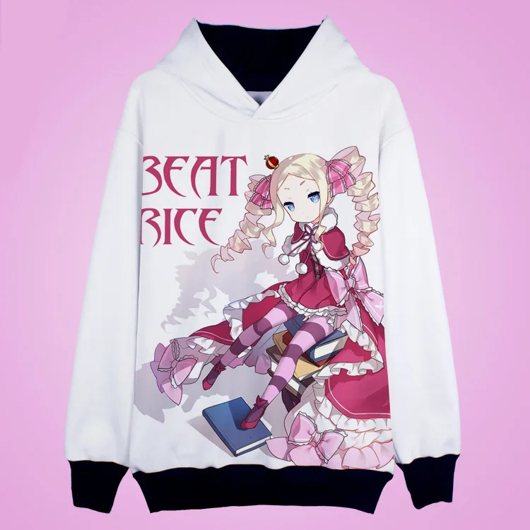 New Re:Zero kara Hajimeru Isekai Seikatsu Hoodie Men Anime Emilia Rem Hooded Men Casual cotton Fall / Winter warm Sweatshirts
New Re:Zero kara Hajimeru Isekai Seikatsu Hoodie Men Anime Emilia Rem Hooded Men Casual cotton Fall / Winter warm Sweatshirts