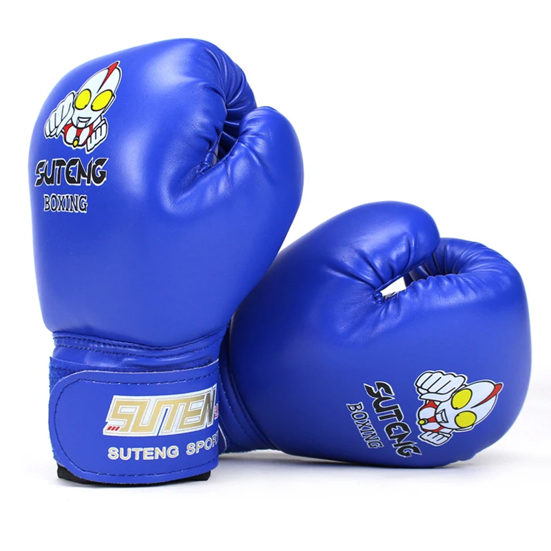 

Hot sale 1 Pair Kids Gift Children Kickboxing Kick Box Training Punching Sandbag Sports Fighting Gloves MMA Boxing Glove