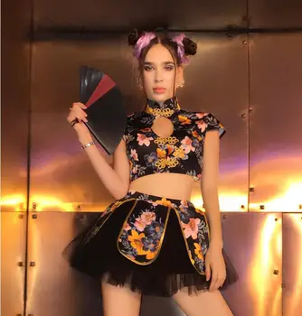Festival Celebration Female Singer Stage Costume Prom Party Dance Teams Modern Dancing Performance Dress Bar Jazz Show Dresses
Festival Celebration Female Singer Stage Costume Prom Party Dance Teams Modern Dancing Performance Dress Bar Jazz Show Dresses