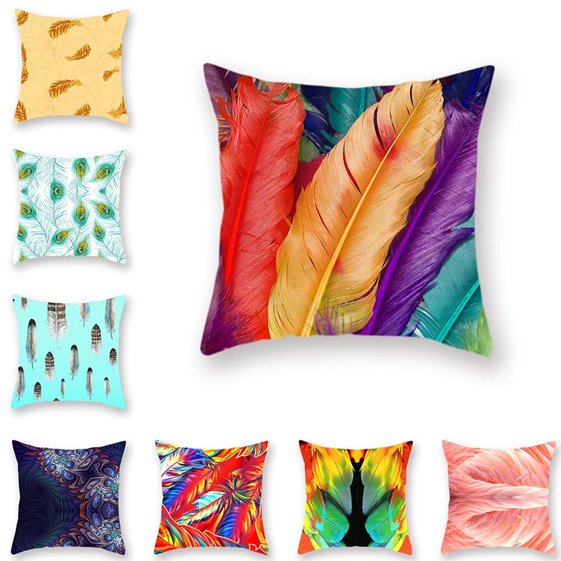 Abstract Animal Feather Double-sided Polyester Cushion Cover Flamingo Pink Hair Hug Pillowcase Living Room Pillow Decoration
Abstract Animal Feather Double-sided Polyester Cushion Cover Flamingo Pink Hair Hug Pillowcase Living Room Pillow Decoration