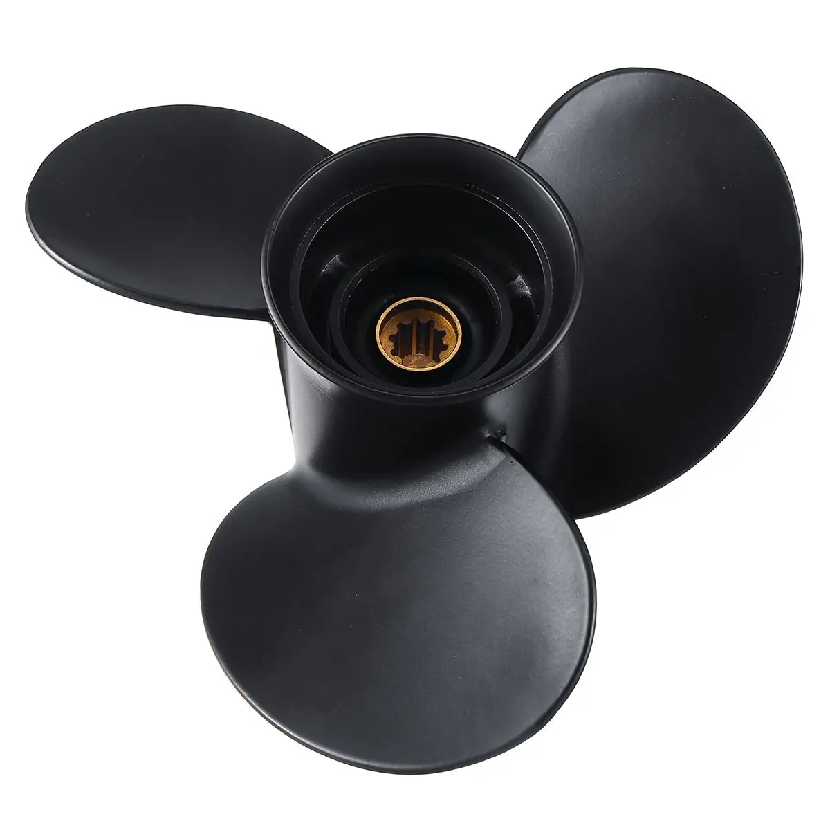Auzan 10 3/8 x 13 Marine Outboard Propeller 48-19640A40 For Mercury Outboard Engine 9.9-25HP Aluminum Alloy 10 Spline Tooth
Auzan 10 3/8 x 13 Marine Outboard Propeller 48-19640A40 For Mercury Outboard Engine 9.9-25HP Aluminum Alloy 10 Spline Tooth