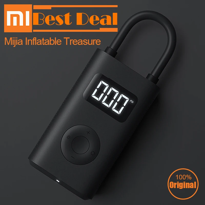 Newest Xiaomi Mijia Electric inflator Smart Digital Tire Pressure Detection Portable Electric Pump for Bike Motorcycle Car Footb
Newest Xiaomi Mijia Electric inflator Smart Digital Tire Pressure Detection Portable Electric Pump for Bike Motorcycle Car Footb