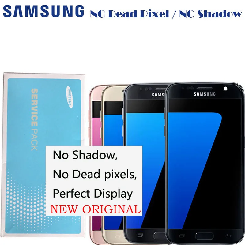 NEW 5.1'' Super Amoled LCD Display With Frame For Samsung GALAXY S7 G930 LCD G930A G930F SM-G930F Digitizer Touch Screen
NEW 5.1'' Super Amoled LCD Display With Frame For Samsung GALAXY S7 G930 LCD G930A G930F SM-G930F Digitizer Touch Screen