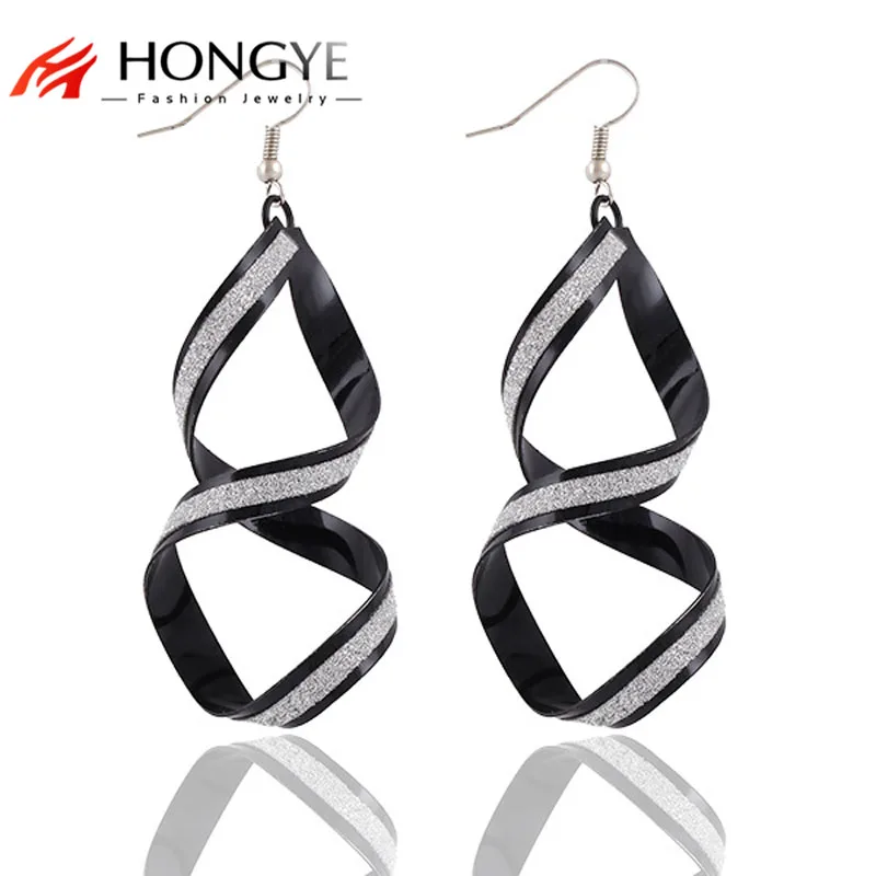 2018 New design charming fine polish twist spiral earring big cheap wholesale and retail SMT fashion jewelry
2018 New design charming fine polish twist spiral earring big cheap wholesale and retail SMT fashion jewelry