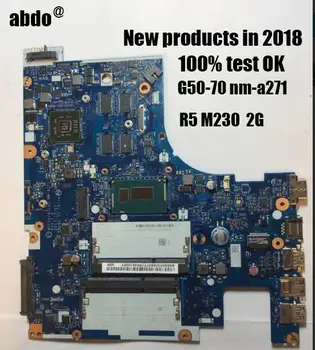 Abdo Lenovo G50-70 Laptop motherboard nm-a271 I3 4005U R5 M230 2G single display 100% test OK
Abdo Lenovo G50-70 Laptop motherboard nm-a271 I3 4005U R5 M230 2G single display 100% test OK