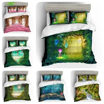 3D Bedding Set Forest dreamland Print Duvet cover set lifelike bedclothes with pillowcase bed set home Textiles
3D Bedding Set Forest dreamland Print Duvet cover set lifelike bedclothes with pillowcase bed set home Textiles