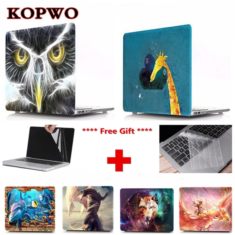 KOPWO Animal Patterns Laptop Shell Case Dragon Elephant Dog Notebook Protective Cover for MacBook 11/12/13/15 Inch Air Pro
KOPWO Animal Patterns Laptop Shell Case Dragon Elephant Dog Notebook Protective Cover for MacBook 11/12/13/15 Inch Air Pro