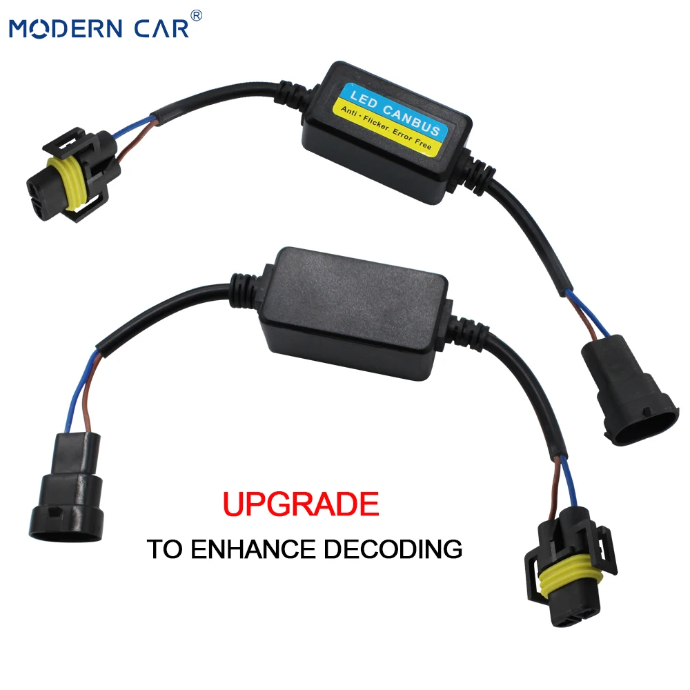 MODERN CAR 2pcs Decoders LED Headlight Decoder Resistor Canbus Error Free Anti Flicker Harness Adapter For Volkswagen Audi Benz
MODERN CAR 2pcs Decoders LED Headlight Decoder Resistor Canbus Error Free Anti Flicker Harness Adapter For Volkswagen Audi Benz