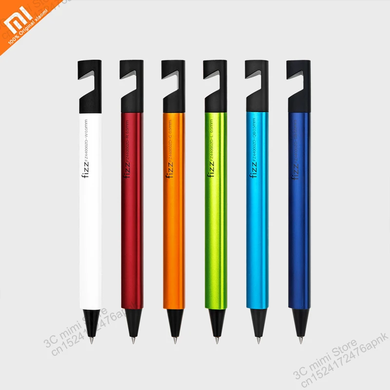 6 colors new xiaomi mijia multi-function mobile phone holder gel pen 0.5mm black refill writing smooth for work smart home
6 colors new xiaomi mijia multi-function mobile phone holder gel pen 0.5mm black refill writing smooth for work smart home