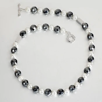 Wollet Jewelry Infrared Negative Ion Magnetic Hematite White African Beads Necklace Pendant for Women
Wollet Jewelry Infrared Negative Ion Magnetic Hematite White African Beads Necklace Pendant for Women