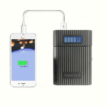 4 x 18650 DIY LCD Display Battery Bank Portable Battery Shell Box Case DIY KIT Digital Power Bank Battery Storage Cases
4 x 18650 DIY LCD Display Battery Bank Portable Battery Shell Box Case DIY KIT Digital Power Bank Battery Storage Cases