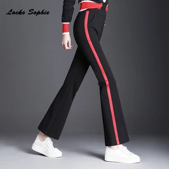 1pcs Elastic High waist pants Women's flared pants trousers 2020 Spring cotton blend elastic ladies Skinny Bell-bottoms trousers
1pcs Elastic High waist pants Women's flared pants trousers 2020 Spring cotton blend elastic ladies Skinny Bell-bottoms trousers