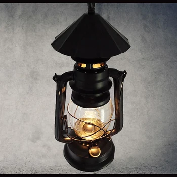 Nordic kerosene lantern vintage bronze pendant light hotel lamps aisle lights wrought iron restaurant pendant lamps GY65
Nordic kerosene lantern vintage bronze pendant light hotel lamps aisle lights wrought iron restaurant pendant lamps GY65