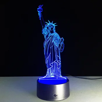 Smart 3D 7 color night light free goddess simple fashion birthday atmosphere light led lamp 196
Smart 3D 7 color night light free goddess simple fashion birthday atmosphere light led lamp 196