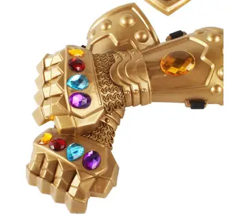 Thanos Stone Glove Fancy Dress Costume Cosplay props Party Favors gloves model toy gold color 
Thanos Stone Glove Fancy Dress Costume Cosplay props Party Favors gloves model toy gold color