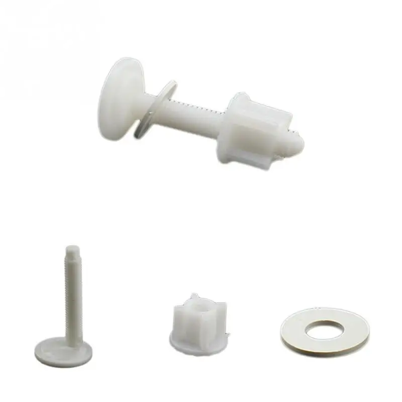 2Pcs White ABS Plastic Toilet Seat Screws Fixings Fitting Hinges Replacement DIY Repair Tool
2Pcs White ABS Plastic Toilet Seat Screws Fixings Fitting Hinges Replacement DIY Repair Tool