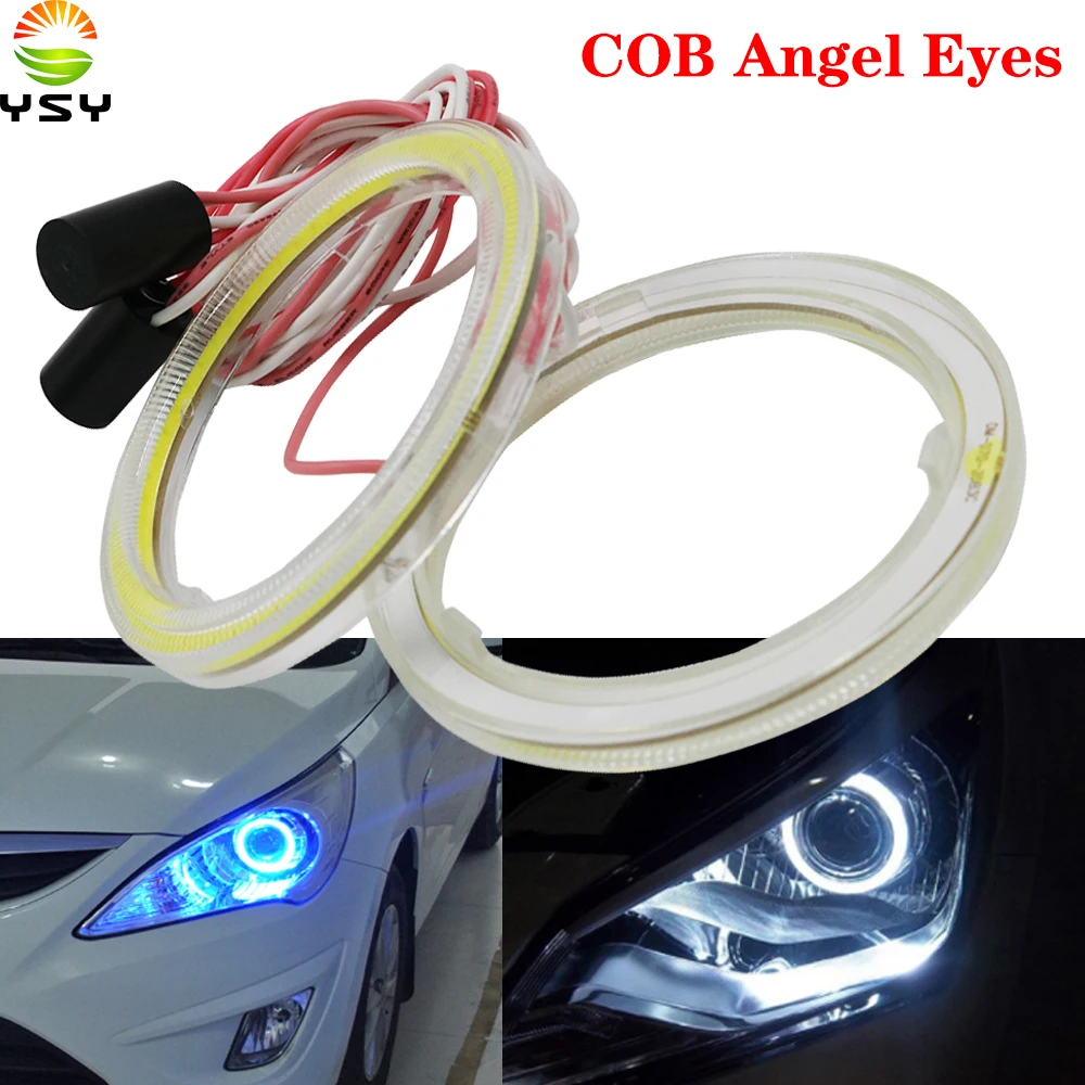 Y 4X Car Angel Eyes Led Car Halo Ring Lights Led Angel Eyes Headlight for Car Auto Moto Moped Scooter Motorcycle 100/110mm pink
Y 4X Car Angel Eyes Led Car Halo Ring Lights Led Angel Eyes Headlight for Car Auto Moto Moped Scooter Motorcycle 100/110mm pink