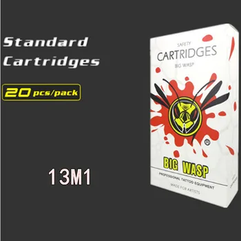 BIGWASP White Disposable Needle Cartridge 13 Single Stack Magnum (13M1) 20Pcs/Box
BIGWASP White Disposable Needle Cartridge 13 Single Stack Magnum (13M1) 20Pcs/Box
