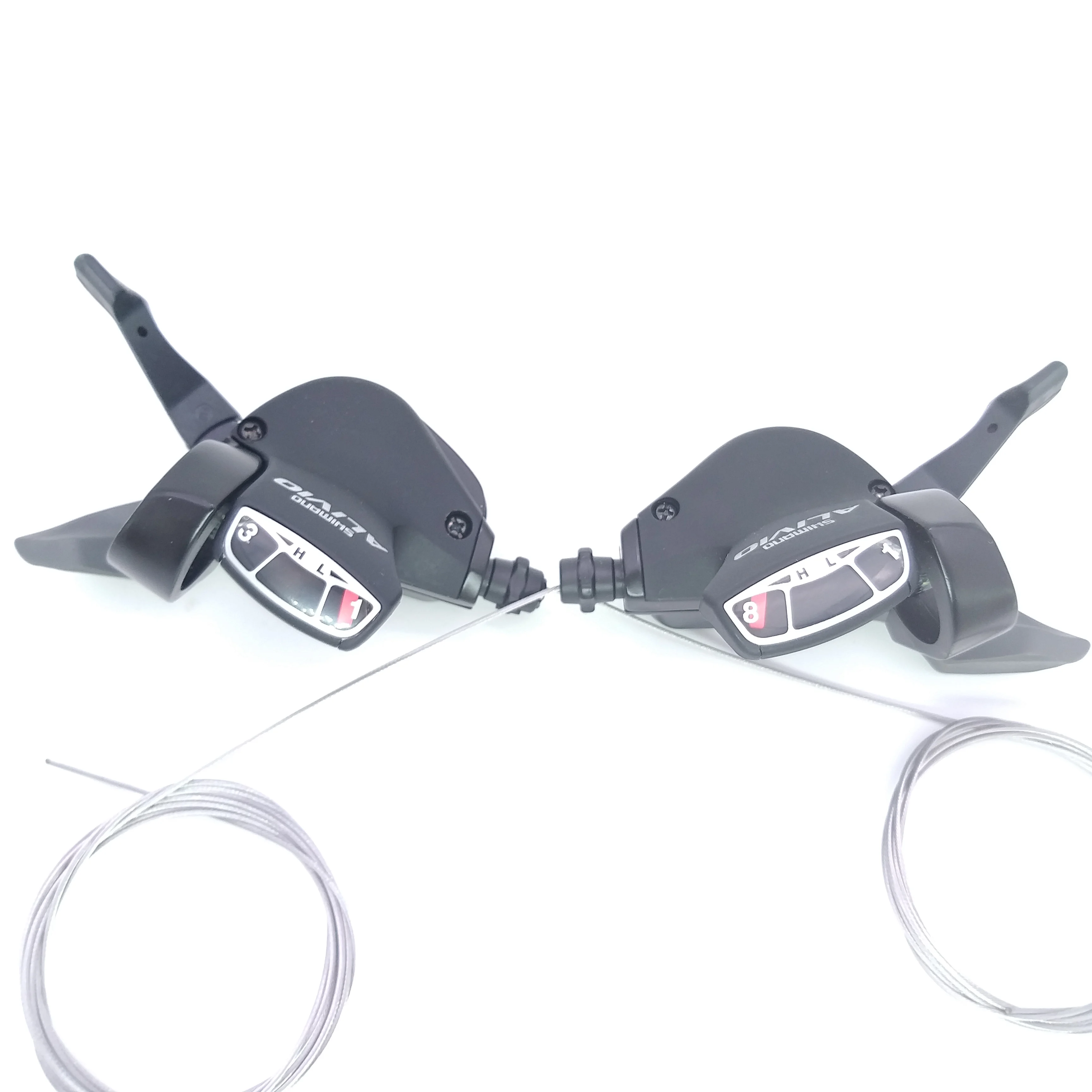 SHIMANO ALIVIO Bicycle Parts SL-M410 MTB Shifter TRANSMISSION Thumb Shift Shifter Control Handle Gearbox Switch 3 * 8 Speed
SHIMANO ALIVIO Bicycle Parts SL-M410 MTB Shifter TRANSMISSION Thumb Shift Shifter Control Handle Gearbox Switch 3 * 8 Speed