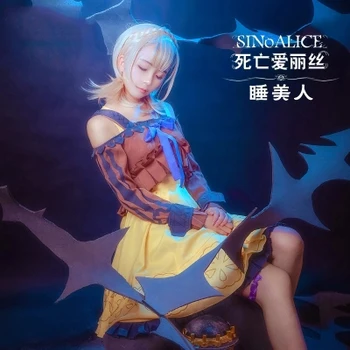 Anime! SINoalice Sleeping Beauty Cosplay Costume Props Female Full Sets Free Shipping
Anime! SINoalice Sleeping Beauty Cosplay Costume Props Female Full Sets Free Shipping