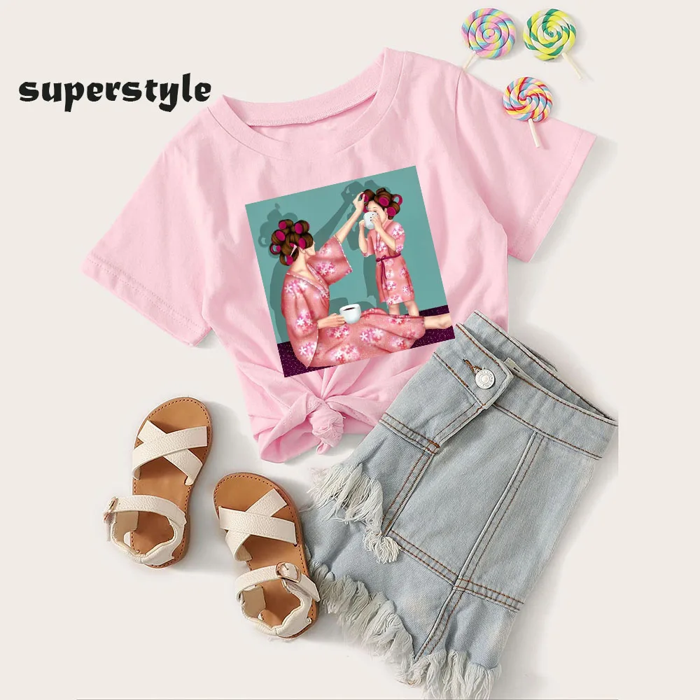 Kids Mother's Love Girls T-shirt Super Mama Summer 2019 Funny T Shirt Harajuku Toddler Tees Clothes Children Clothing ,dHKP232
Kids Mother's Love Girls T-shirt Super Mama Summer 2019 Funny T Shirt Harajuku Toddler Tees Clothes Children Clothing ,dHKP232