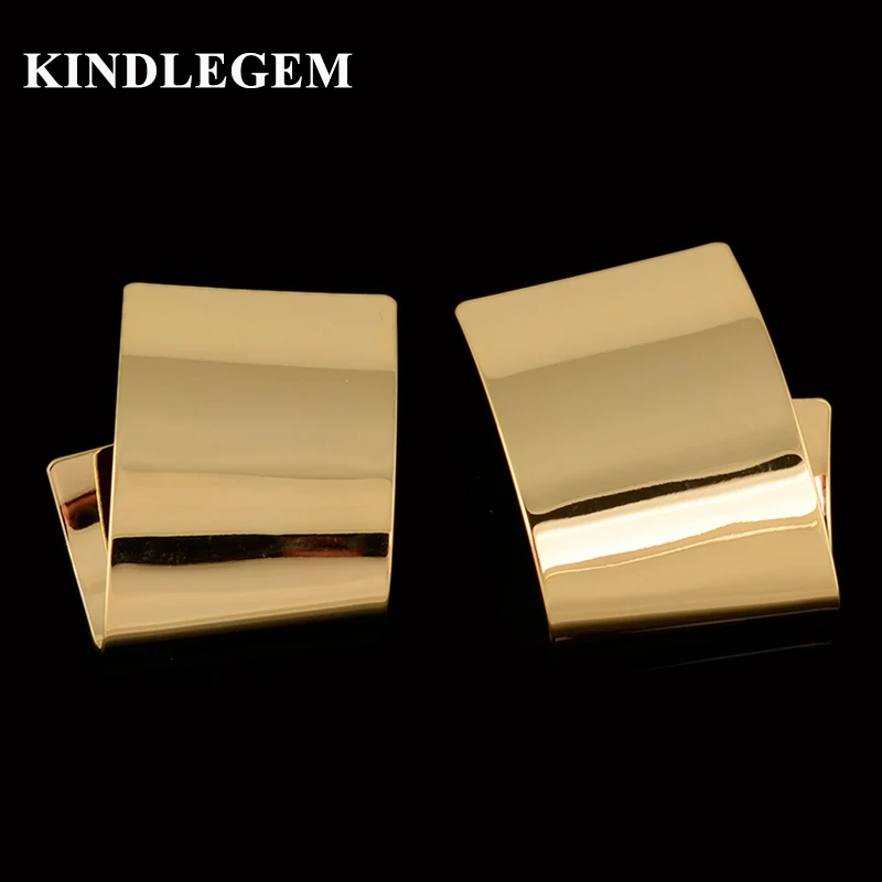 Kindlegem Jewelry Designer Unique Big Stud Earrings Fashion Silver Rose Gold Color Geometric Jewelry For Women Party Wedding
Kindlegem Jewelry Designer Unique Big Stud Earrings Fashion Silver Rose Gold Color Geometric Jewelry For Women Party Wedding