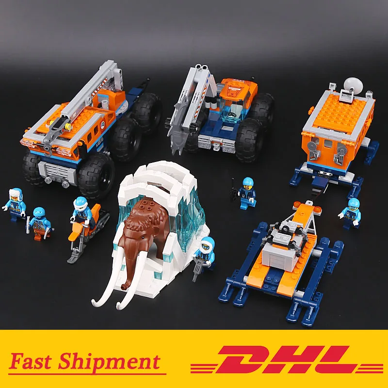 Building Blocks 02111 Compatible with Legoings City 60195 Bricks Arctic Mobile Exploration Base Toys for Children
Building Blocks 02111 Compatible with Legoings City 60195 Bricks Arctic Mobile Exploration Base Toys for Children