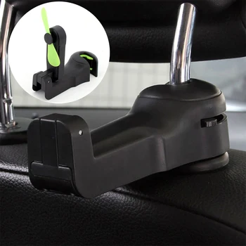Auto Seat Back Hanger Car Headrest Hook with Fan for Bag Handbag Purse Grocery Auto Bag Organizer Holder dropship
Auto Seat Back Hanger Car Headrest Hook with Fan for Bag Handbag Purse Grocery Auto Bag Organizer Holder dropship