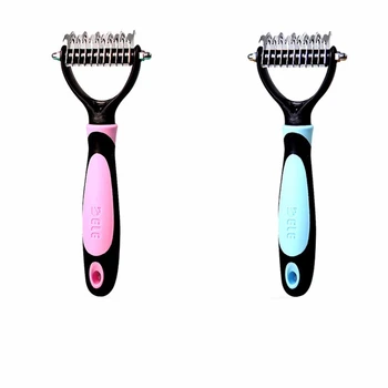 Hair Remove Comb Dogs Knotted Grooming Slicker Detangler Trimming Dematting Shedding Brush Grooming Tool for Long Hair Curly Pet
Hair Remove Comb Dogs Knotted Grooming Slicker Detangler Trimming Dematting Shedding Brush Grooming Tool for Long Hair Curly Pet