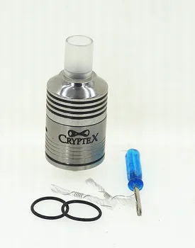 Cryptex RDA Rebuildable Dripper Dripping Atomizer Tank RDA Support Adjustable Air Flow 510 Thread
Cryptex RDA Rebuildable Dripper Dripping Atomizer Tank RDA Support Adjustable Air Flow 510 Thread