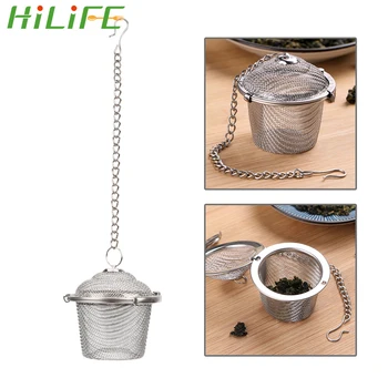 HILIFE Stainless Steel Teakettle Locking Tea Filter Seasoning Ball Multifunction Mesh Herbal Ball Tea Spice Strainer Reusable
HILIFE Stainless Steel Teakettle Locking Tea Filter Seasoning Ball Multifunction Mesh Herbal Ball Tea Spice Strainer Reusable