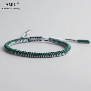 AMIU Tibetan Buddhist Lucky Charm Tibetan Bracelets & Bangles For Women Men Handmade Thread Knots Rope Christmas Gift Bracelet
AMIU Tibetan Buddhist Lucky Charm Tibetan Bracelets & Bangles For Women Men Handmade Thread Knots Rope Christmas Gift Bracelet