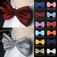 Bowtie Gift Satin Neck Wedding Multicolor Gravata Party Plaids Formal Clip-On Mens New Bowtie Gift Satin Neck Wedding Multicolor Gravata Party Plaids Formal Clip-On Mens New