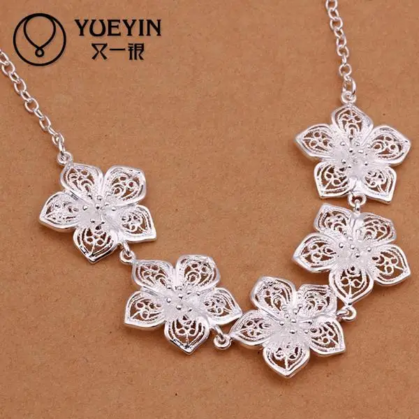 silver plated pendant Necklaces for women Wedding jewelry High quality Factory Price Bridal
silver plated pendant Necklaces for women Wedding jewelry High quality Factory Price Bridal