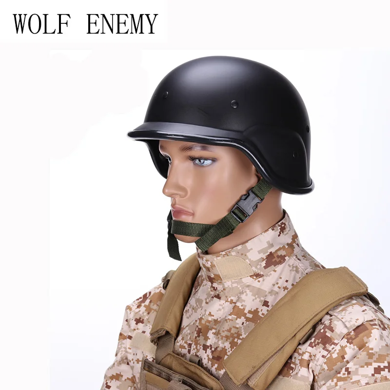 

Tactical Solid M88 ABS Plastic Camouflage Helmet Tactics CS US Military Field Army Combat Motos Motorcycle Helmets